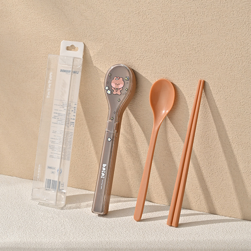 브라운 베어 플라스틱 세트