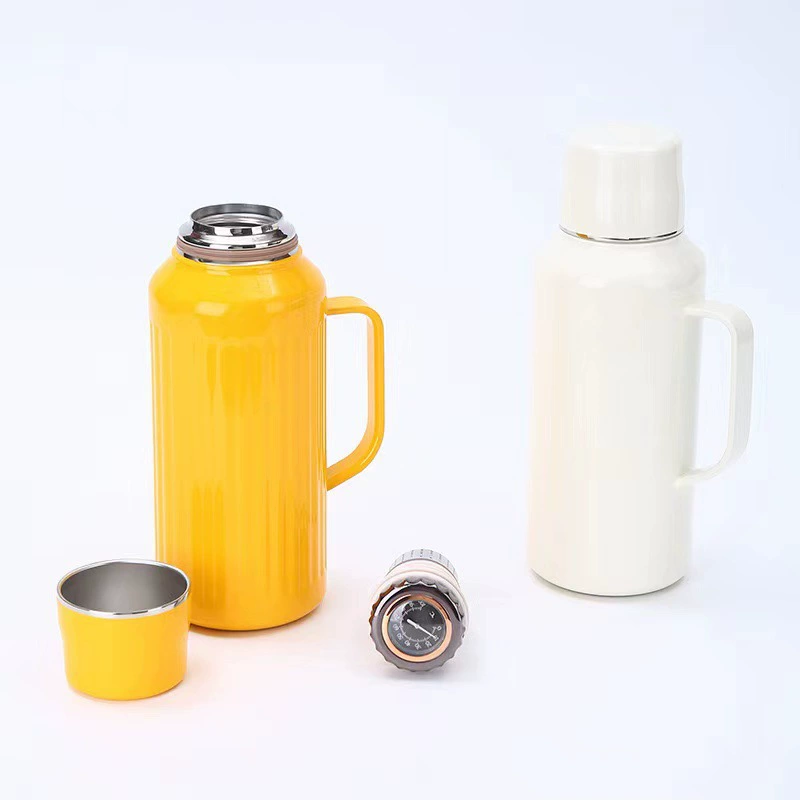 Mechanical thermos, capacious glass, tea cup, vacuum teapot, keeps constant temperature