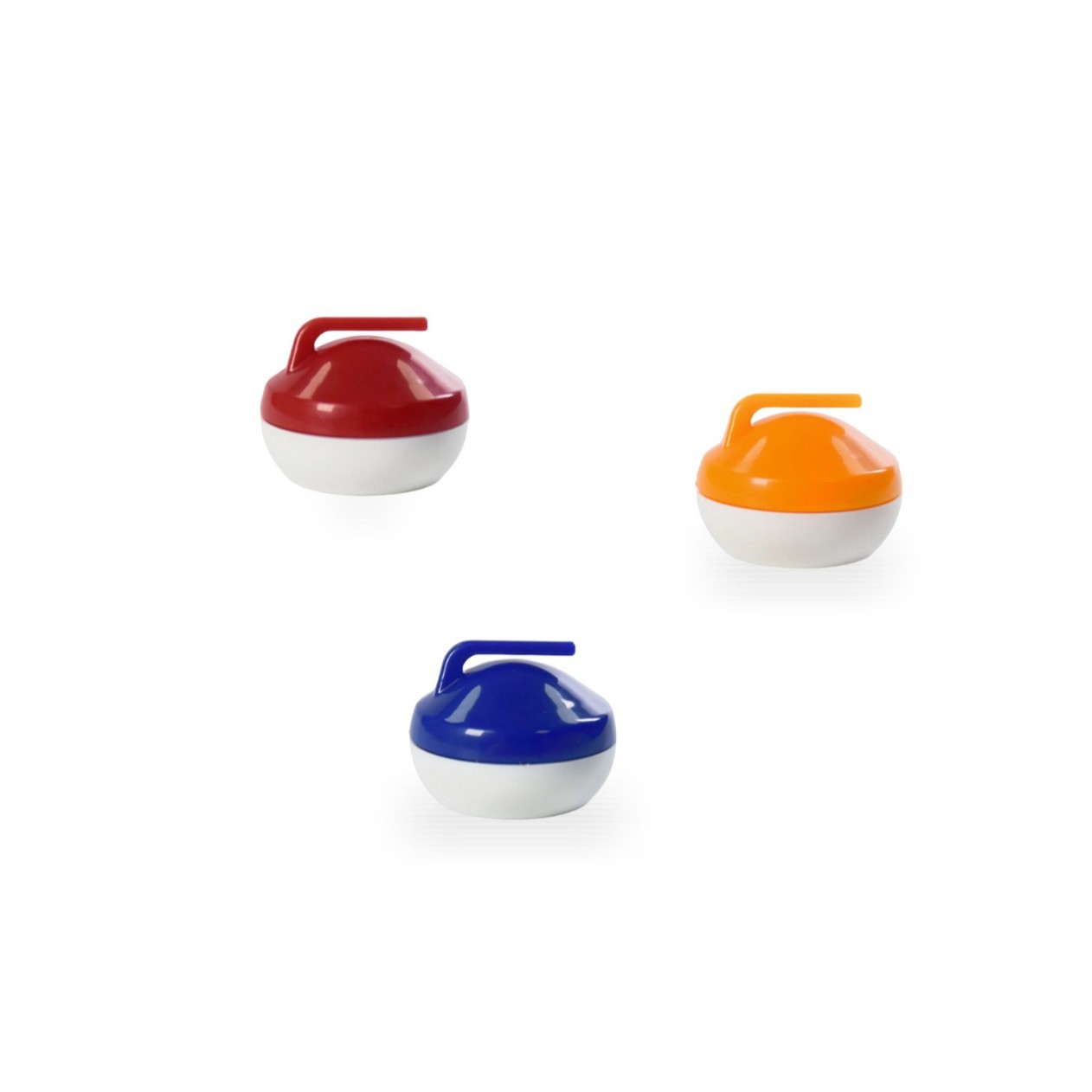 Mini juego de curling de plástico ABS para niños, juguete educativo de mesa, juego de competición de curling, bola de curling de mesa, venta al por mayor.