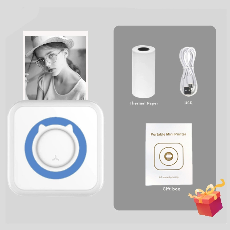 Портативный карманный принтер для студентов, фото, Bluetooth