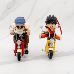 ドラゴンボール機関車亀仙人孫悟空フィギュア潮遊び公仔ブラインドボックスデスクトップ車載置物卸売り