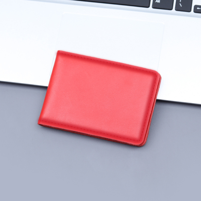 Carte de conducir de cuero, bolsa de tarjetas, bolsa de almacenamiento de tarjetas para hombres, bolsa de protección de la licencia de conducir de cuero para mujeres.