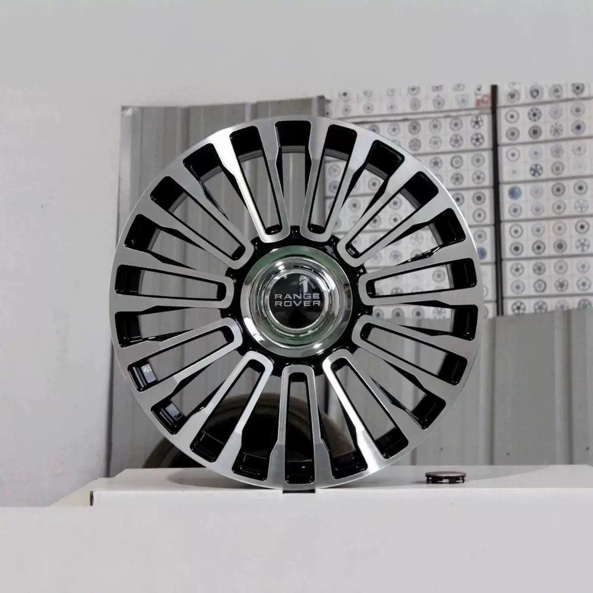 适用21 22 23寸新款路虎揽胜锻造轮毂改装揽运 发现五 卫士 星脉