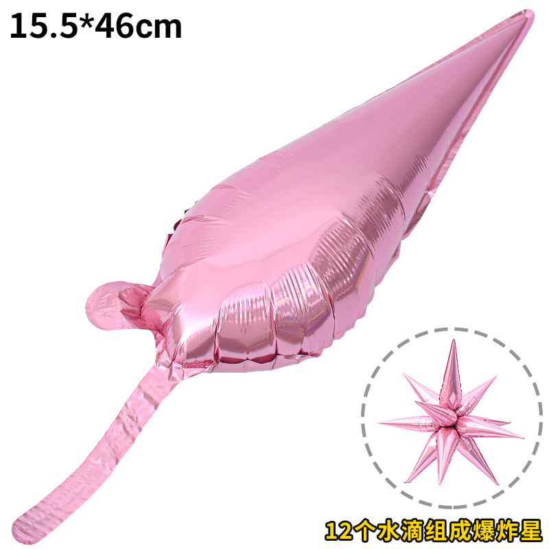 4D señaló estrella de seis puntas explosión bola erizo de mar modelado Decoración