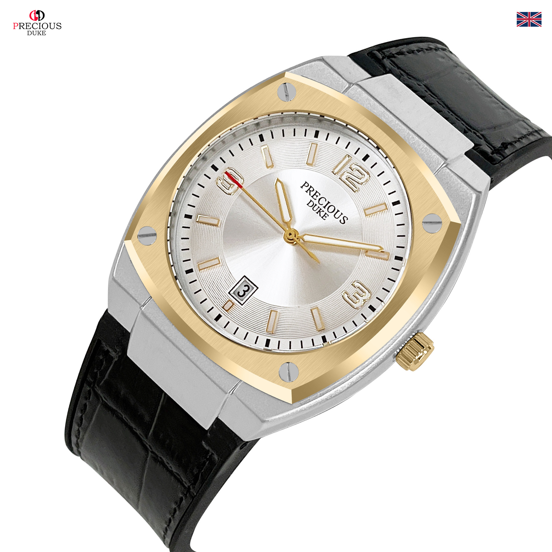PRECIOUS DUKE英国品牌手表皇家橡树防水夜光手表