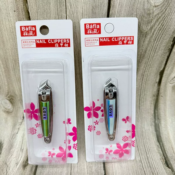 Nail Clipper Hundred Flowers Nail Clipper Nail Clipper Paper Card Packaging Nail Clipper Quality Excellent Baihua Company