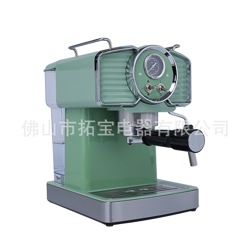 EM3203 20bar bomba semiautomática máquina de café italiana antiguo máquina de café espresso de presión doméstica