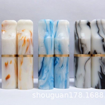 树脂烟嘴树玉滤嘴香烟过滤器仿玉石过滤烟嘴多重过滤焦油通用8MM