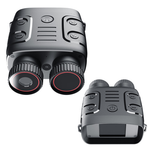 Cross-border high-definition binocular night vision head-mounted all-black unlit infrared outdoor photography and video surveillance telescope