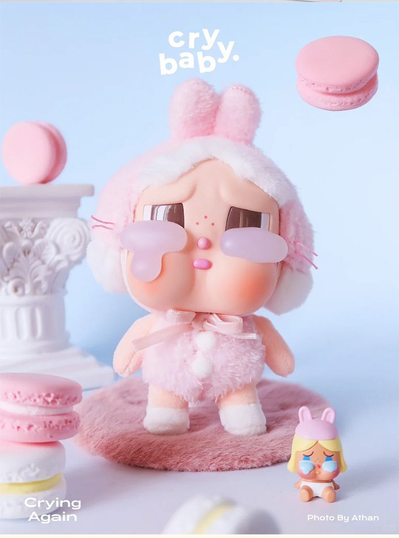 Crying Baby Car Seatbelt Shoulder Pad Cute Plush Doll Women's Special Car Interior Anti-Strangling Shoulder Strap Protector