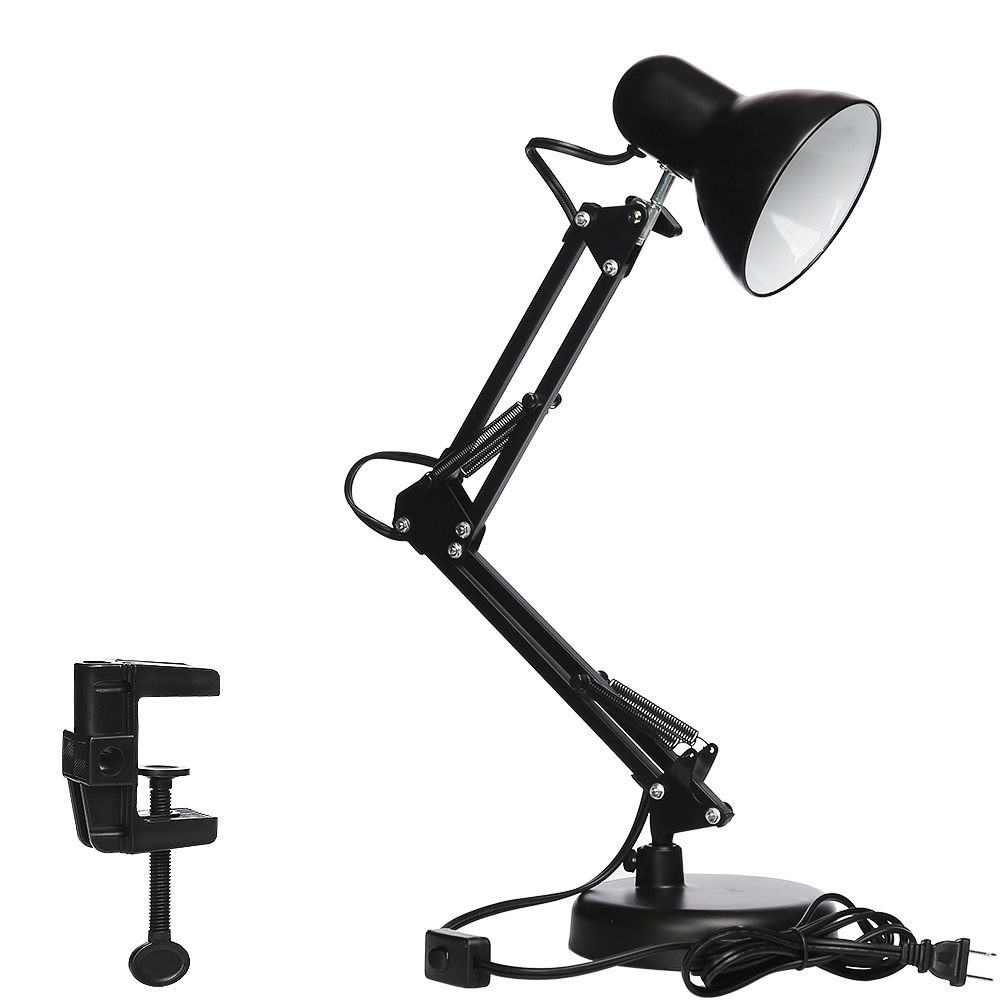 Amazon Cross-border Hot Selling American Long Arm Desk Lamp Students Write, Learn to Read, Bedroom Office Work Plug-in