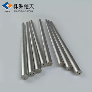 硬质合金精磨双内冷螺旋棒长330mm碳化钨孔棒各种尺寸齐全