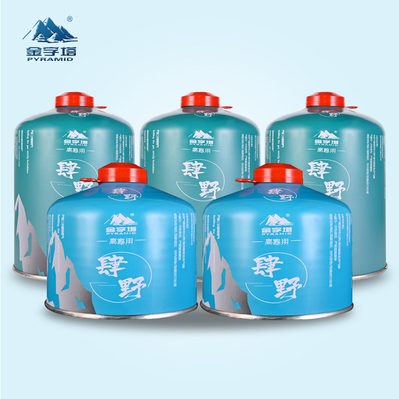 High-Altitude Gas Canister, Flat Gas Canister, Outdoor Cooking Liquefied Gas Canister, Propane Butane Gas Canister, Small Gas Canister, Portable Barbecue Gas Canister
