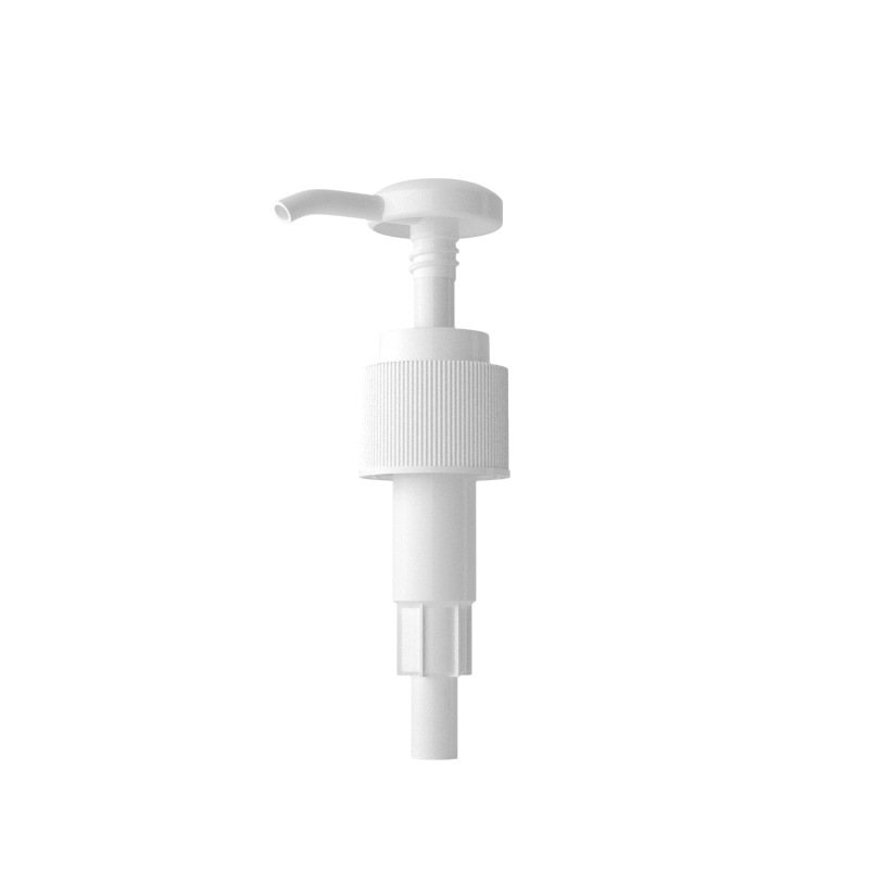 24mm/28mm cabeza de la bomba de loción blanca cabeza de la bomba de prensa personalizada LW0201-H de fábrica al por mayor