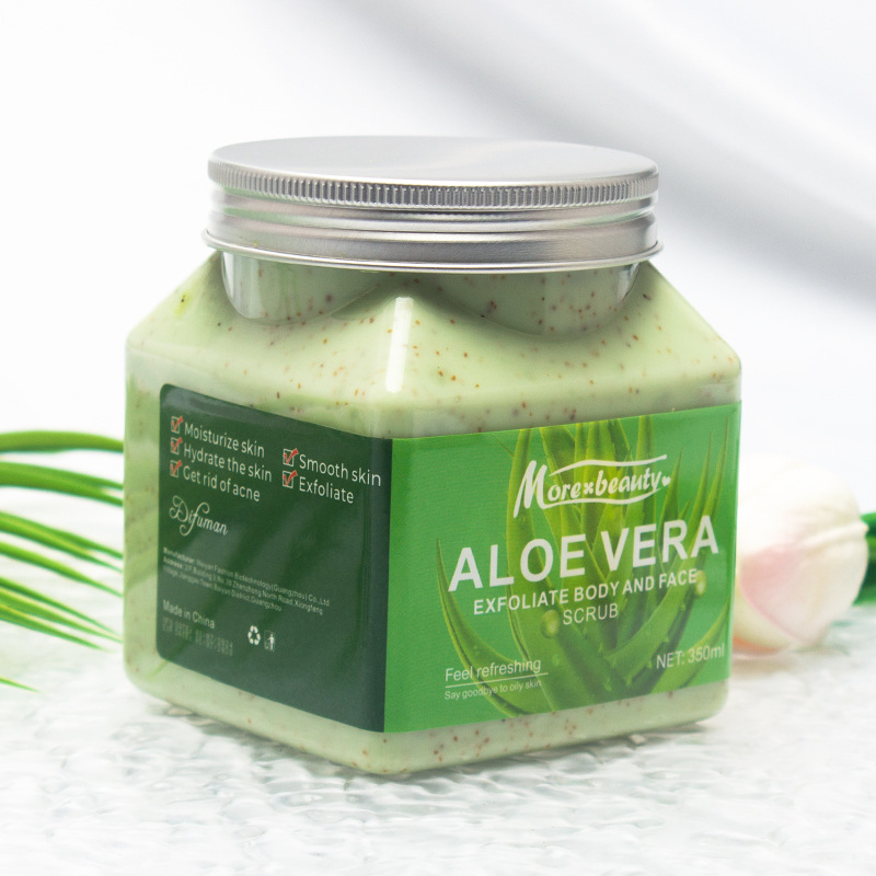 Exfoliante corporal de 350ml, limpieza profunda, piel de pollo exfoliante, piel hidratante y suave, exfoliante transfronterizo image 10
