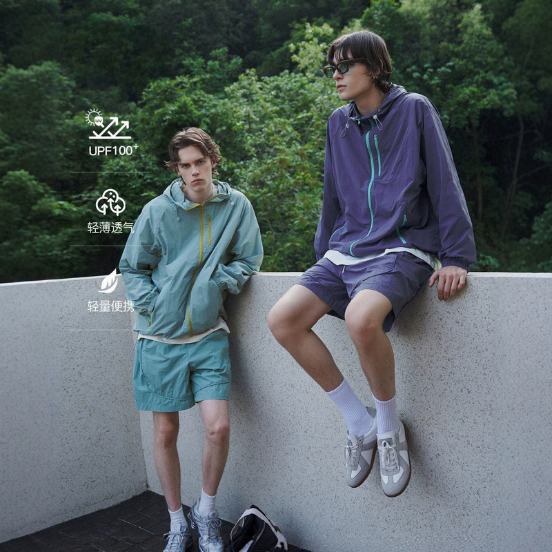 Outdoor Mountain-Style Sun Protection Clothing 2026 Summer Men's and Women's Sun Protection Clothing Set Upf100+ Skin Jacket Thin Jacket