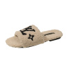 Slippers, demi-season keep warm footwear indoor, plus size, 2023 collection