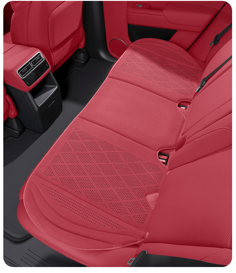 New latex cotton car seat cushion, single piece, suitable for all seasons, high-end feel, breathable and ventilated for summer