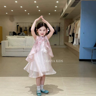 Ůͯ����ʽ�B��ȹ2026�ļ�СŮ���߼����h�ݷ�ɫ���L����ȹ��