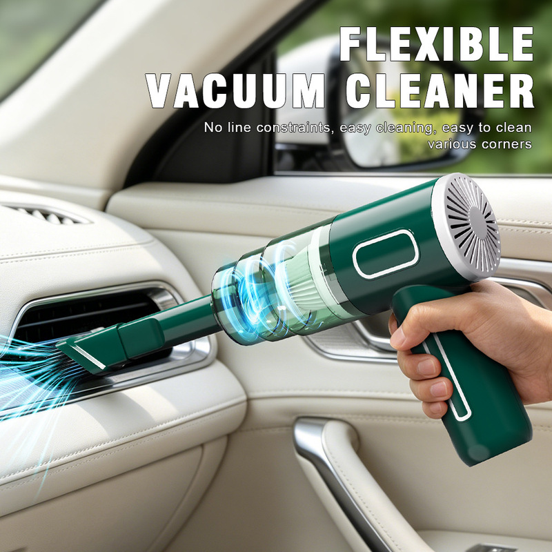 Cross-border car vacuum cleaner, wireless, with super-strong suction power, suitable for both car and home use, mini handheld portable vacuum cleaner, wholesale Cross-border car vacuum cleaner, wireless, with super-strong suction power, suitable for both car and home use, mini handheld portable vacuum cleaner, wholesale