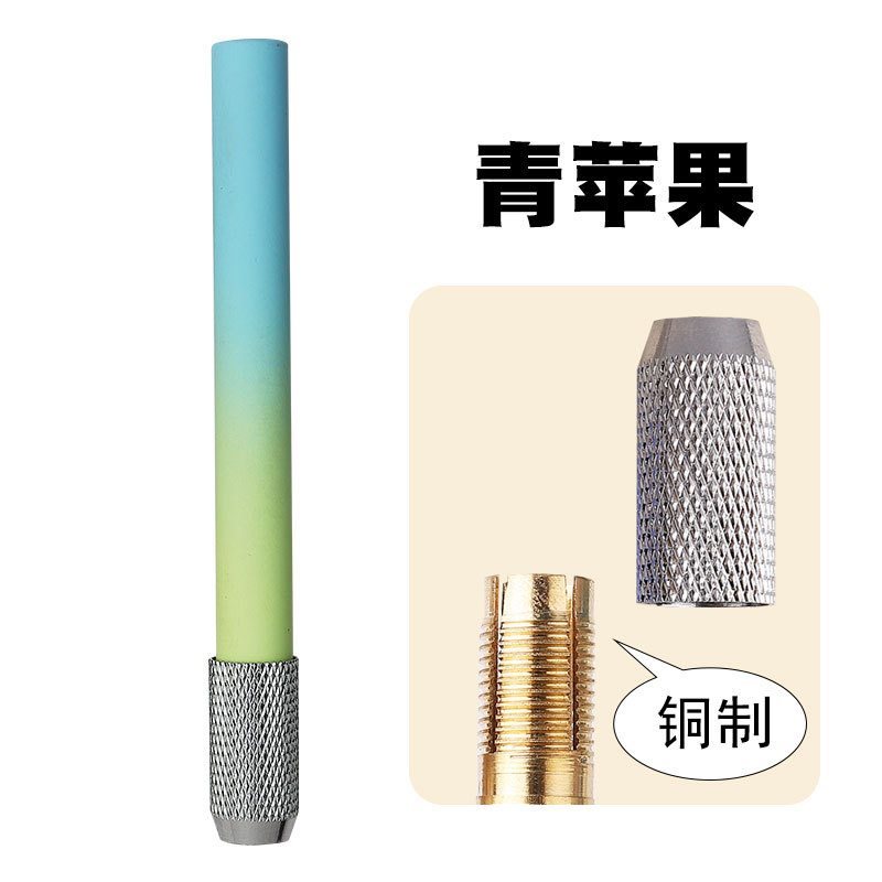 Comercio exterior suministros de arte transfronterizo extensor de lápiz de metal extensor de lápiz varilla de color de metal