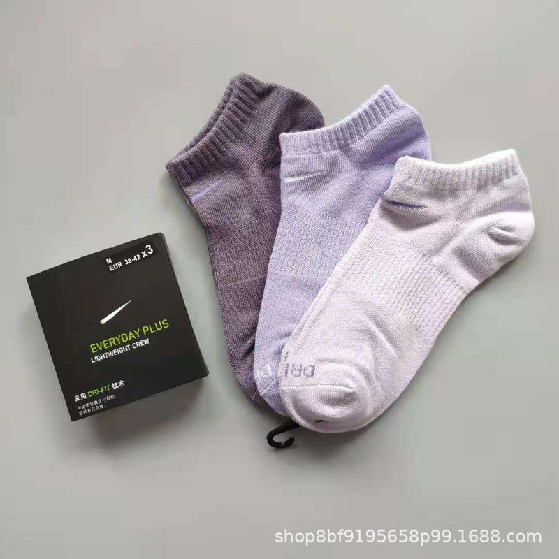 New Suwannakesi Socks Colorful Macaron Sports Socks Mid-Low Tube All-Season Men's and Women's Boat Socks Wholesale