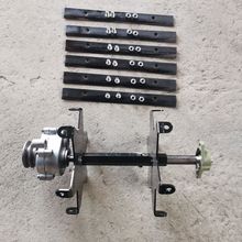 除草机变速箱总成+刀架总成微耕机配件变速箱农用四驱微耕机零件