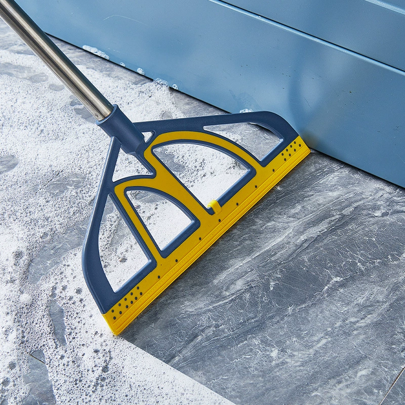 Оптовая Продажа с фабрики черная технология волшебная метла силиконовая подметальная Чистка дворника бытовой Туалет ленивая метла