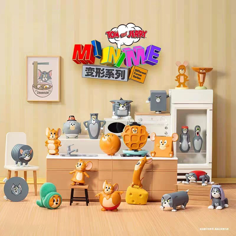 Трансформер, минифигурка, милая кукла, игра «кот и мышь»