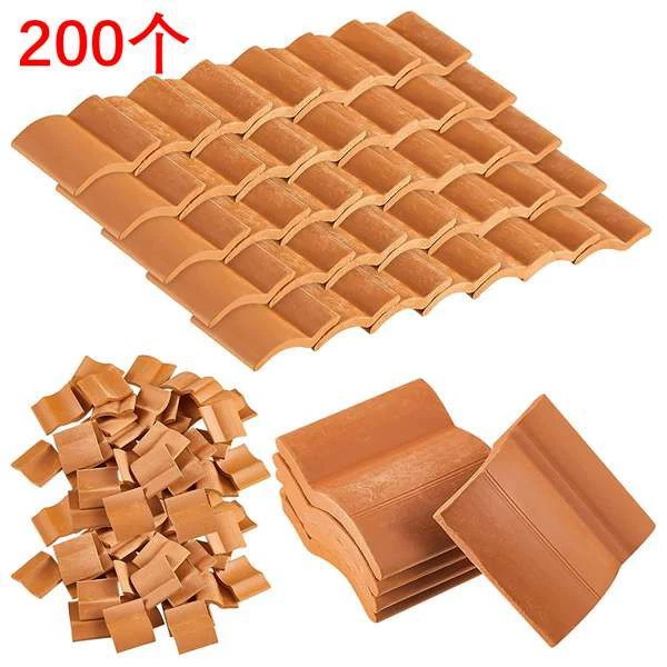 Модель маленький кирпич красный синий кирпич мини ручной работы микро-ландшафтное здание строительный дом игрушка AliExpress Amazon