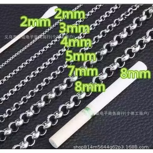 Round beads, chain for key bag  handmade, necklace, direct factory sales