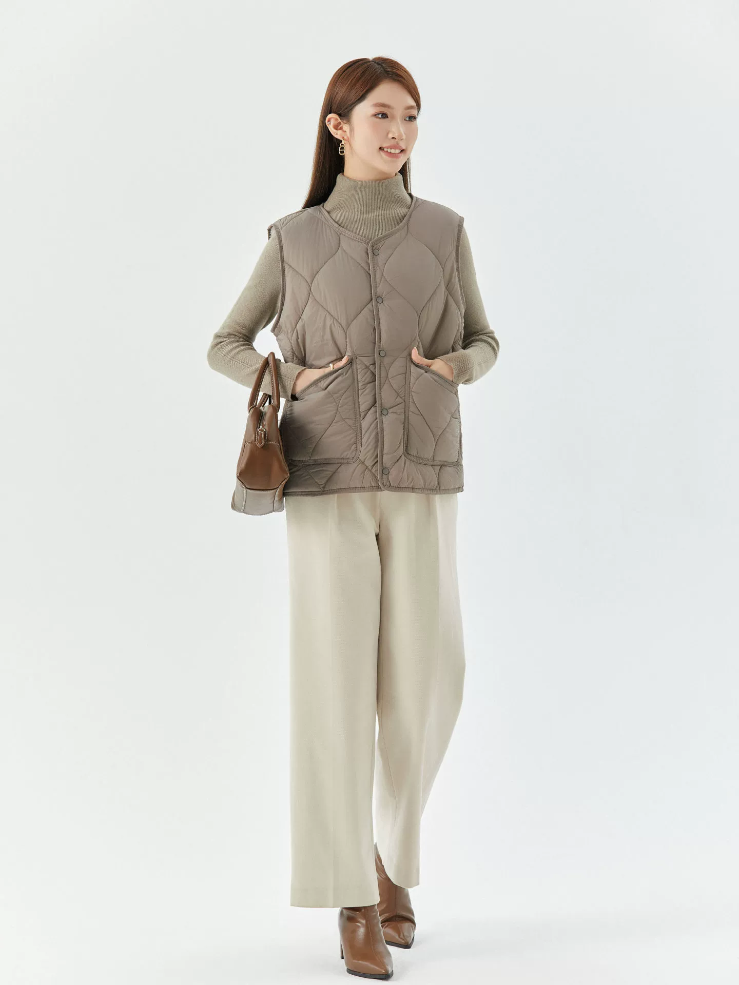 Женский флисовый жилет от Shanyuan? - Thick, Warm, Stylish for Leisure Wear - Perfect for Layering and Comfort