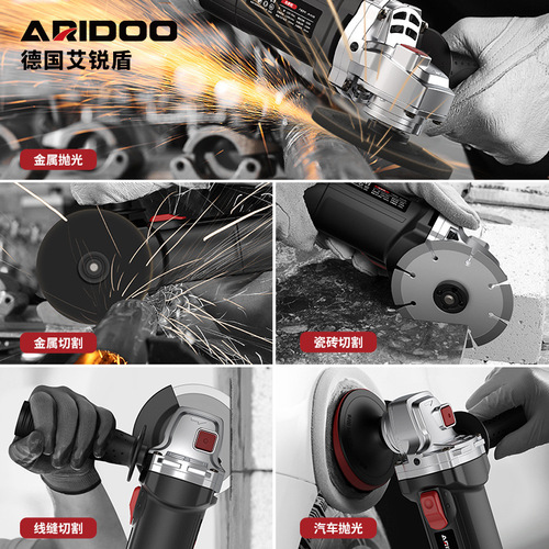 German multifunctional angle grinder household grinder polisher hand grinder polishing machine cutting machine hand grinding wheel wholesale