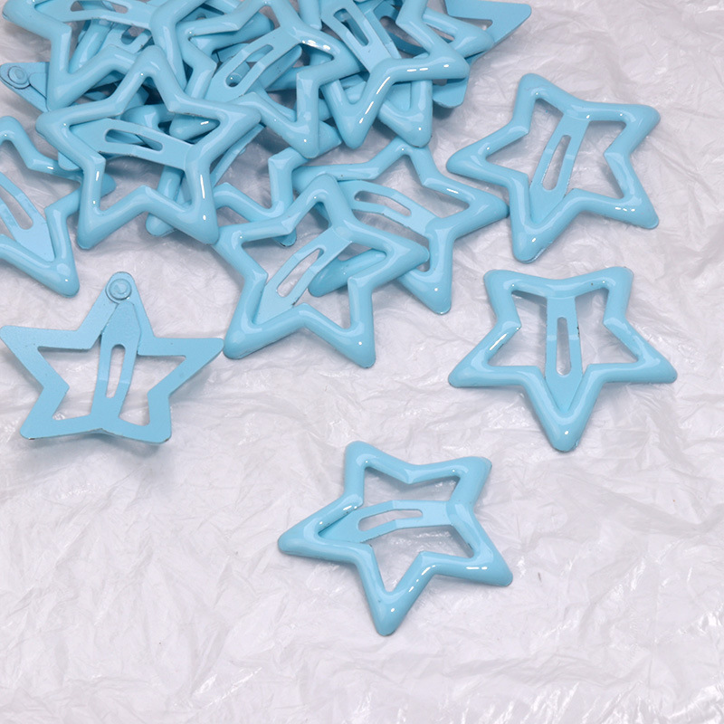 Mayorista de clips de cabello de estrellas de color niñas lindas clips de frangeo lateral clip de cabello rotos clip de cabello de niña roja corazón bb clip de cabello image 42