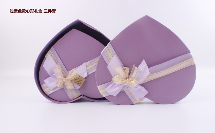 Caja de regalo de amor de vacaciones caja de regalo de embalaje de flores en forma de corazón caja de embalaje de flores de jabón Rosa material de embalaje de flores