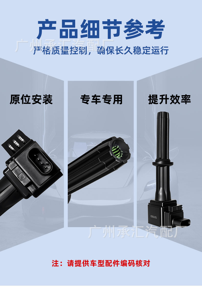 12673523 Is Suitable for Ignition Coil Saic Chevrolet Spark Opel Vauxhall New Ssangyong