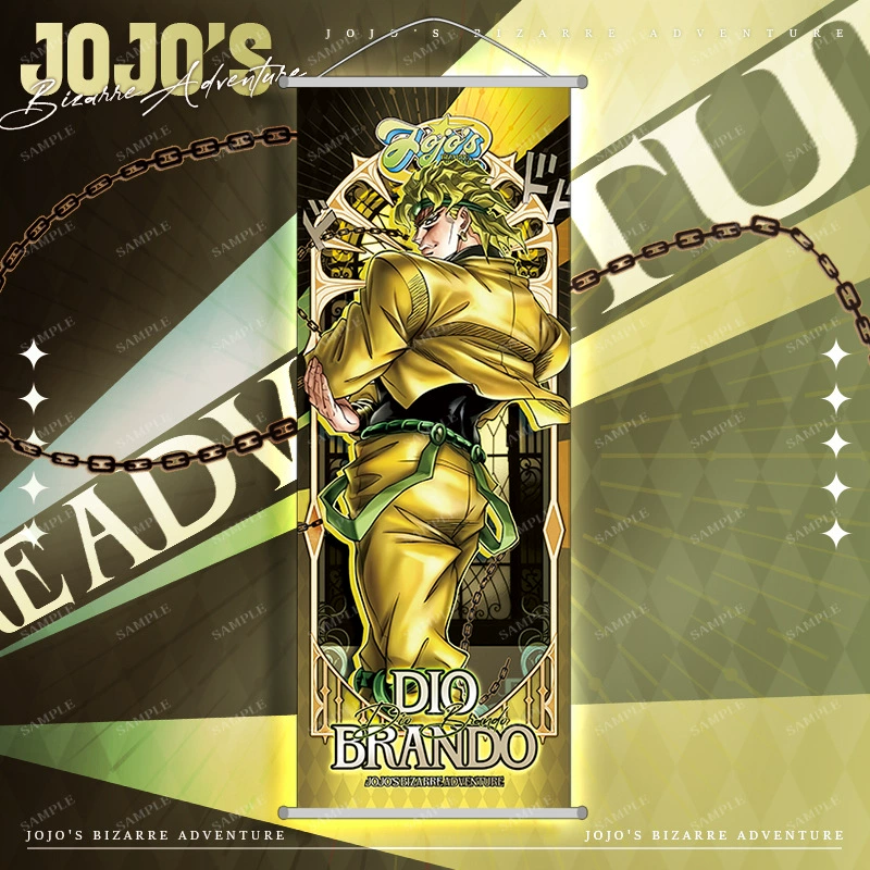 Картина-подвеска JOJO анимация Новый Джотаро Куджо Джобана Брандо подвесная картина постер
