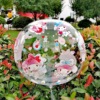 Internet celebrity printing transparent wave ball double -sided printed wave ball wedding festival party supplies