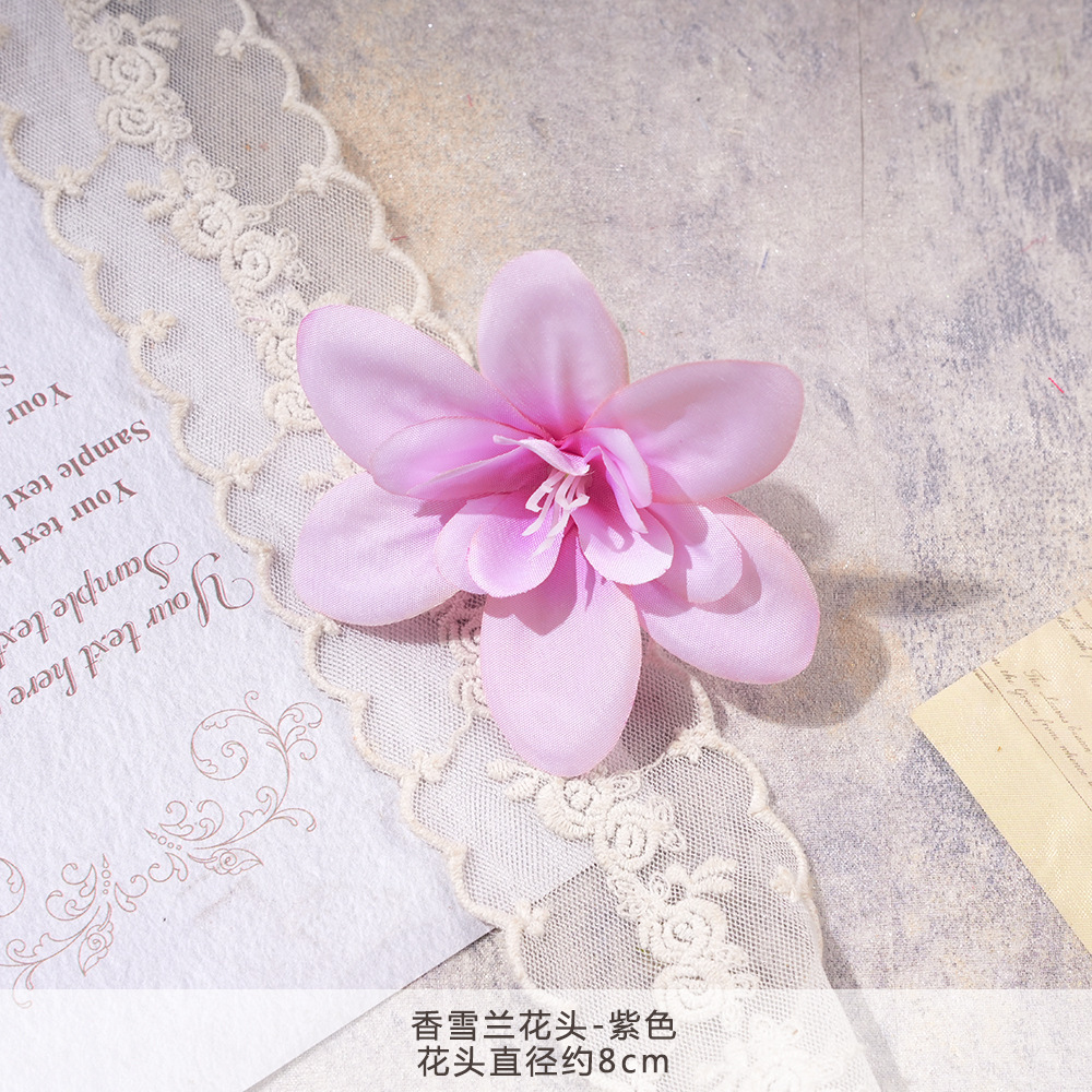 XH2-향기로운 눈 난초 머리-보라색
