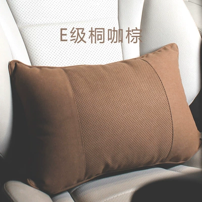 pillow car pillow 5 series – Headrest - perforated-paulownia-brown-new-e-lumbar-support