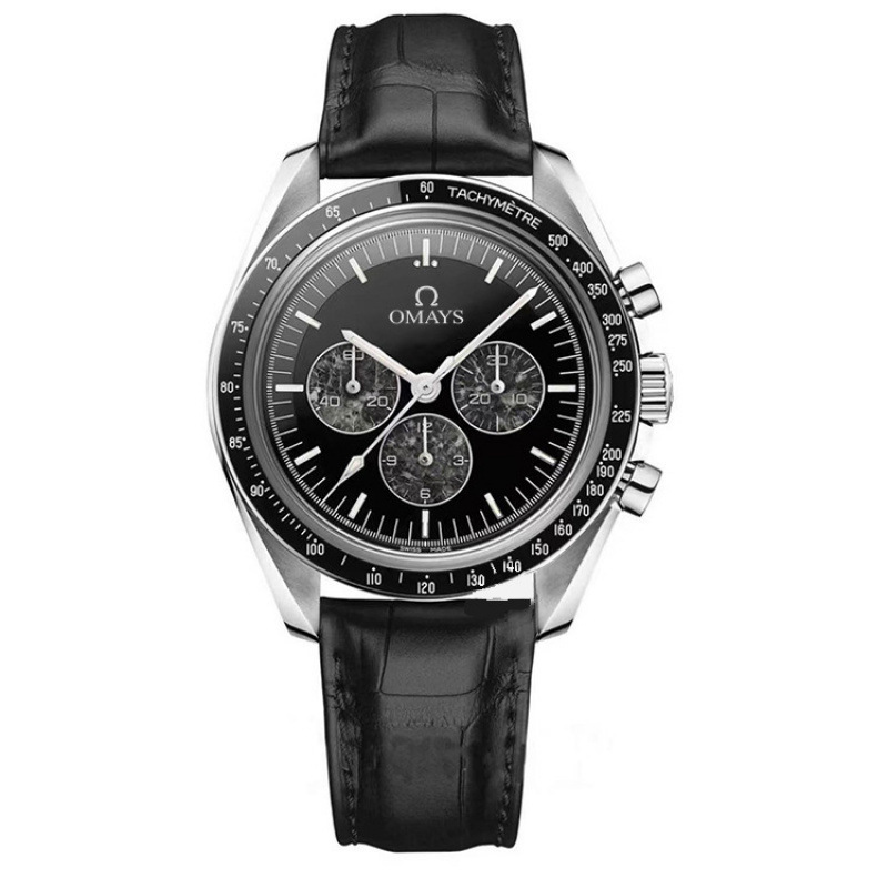 2025 Constellation Speedmaster Tiktok Kuaishou Live Quartz Watch Business Retro Top Ten Waterproof Men's Luminous Brand