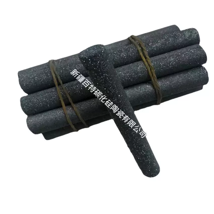 实心重结晶碳化硅陶瓷棒制品 碳化硅销钉 小棒