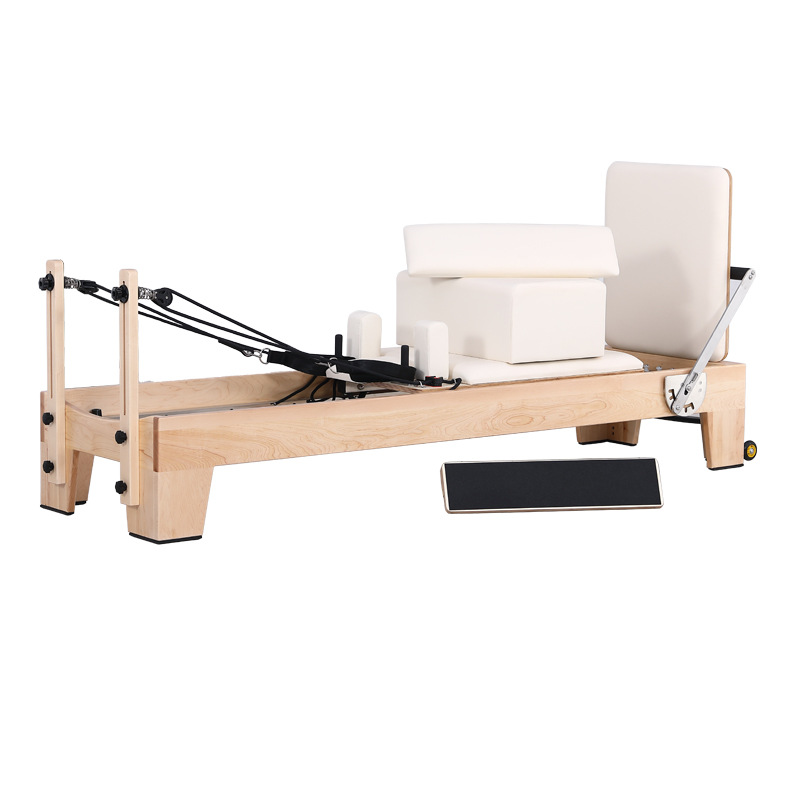 Pilates Core Bed Maple Commercial Yoga Gym Fitness Equipos Escalera Barrel Silla Pilates Reformer