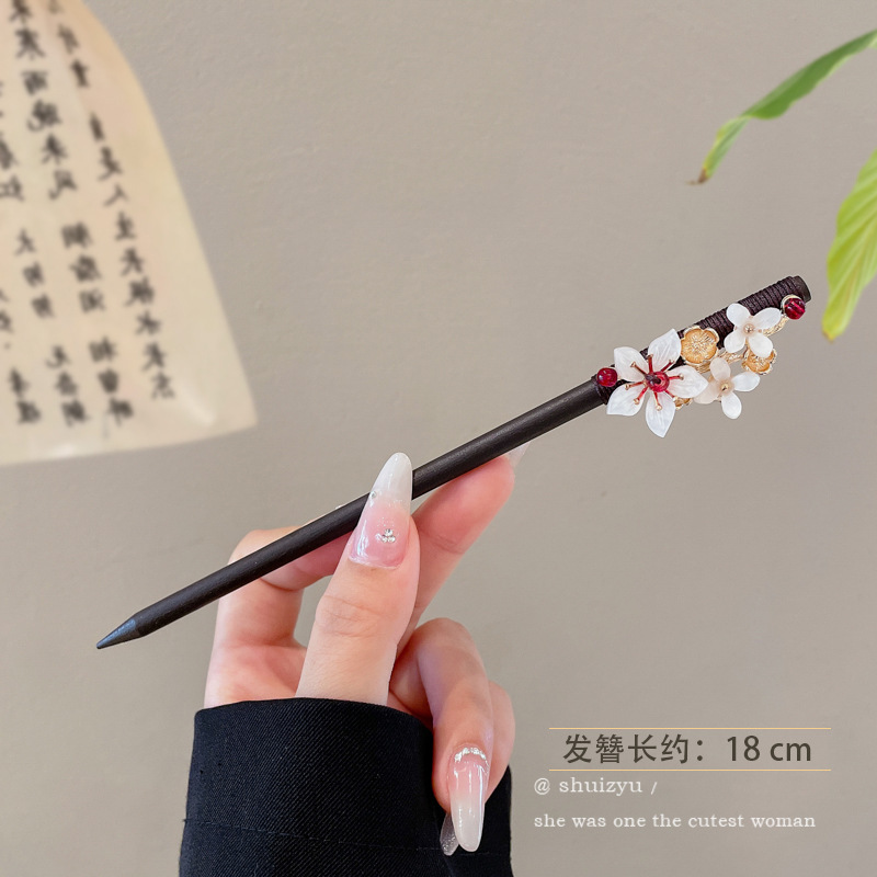 Nuevo estilo chino ropa de cabello estilo antiguo paso agitar ping pin
