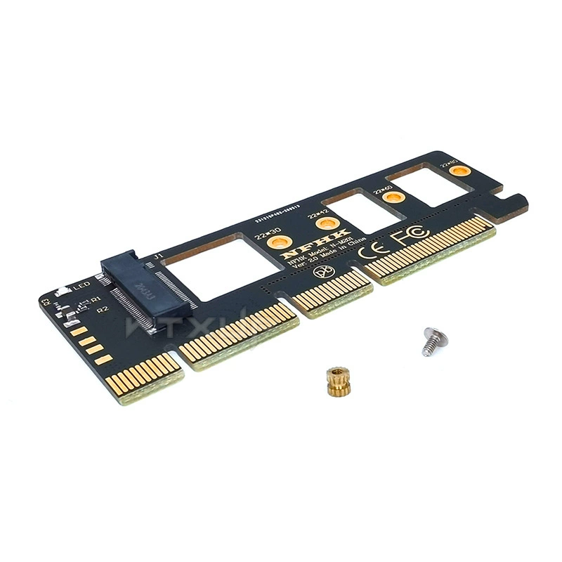 Карта расширения для конвертации твердотельного диска M.2 NVME в PCIe 4.0 x4/x8/x16 для настольного ПК