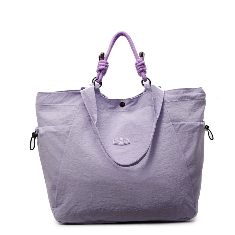 Universal capacious shoulder bag, one-shoulder bag for leisure