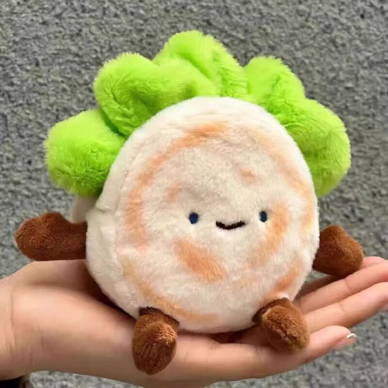 創意ネットの赤い肉の饅頭のぬいぐるみのペンダントの大きい餅の公の子の包みは鍵を掛けて人形の人形を掛けます。|undefined