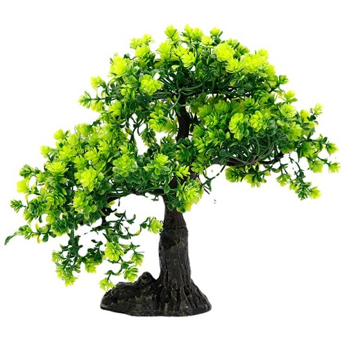 Factory direct supply of fish tank landscaping trees, simulated water plants, rockery, bonsai plant accessories, hotel home decoration