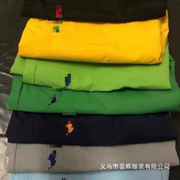 Cross-border summer Polo casual straight beach shorts for men, solid color three-quarter pants, loose and quick-drying for morning exercise, wholesale Cross-border summer Polo casual straight beach shorts for men, solid color three-quarter pants, loose and quick-drying for morning exercise, wholesale