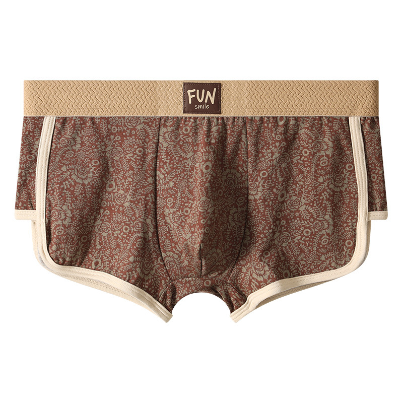 Pantalones interiores de hombre de alta calidad de hombre pantalones cortos de hombre, pantalones de cuatro esquinas de hombre, pantalones interiores de algodón